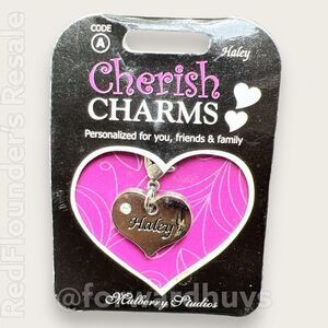 Bundle Sale 3 for $15 | Cherish Charms | Haley | Name Charm